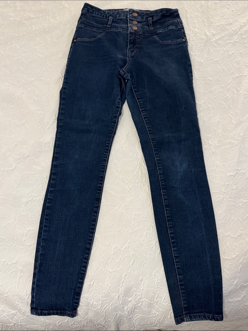 refuge Dark Indigo Skinny Jeans